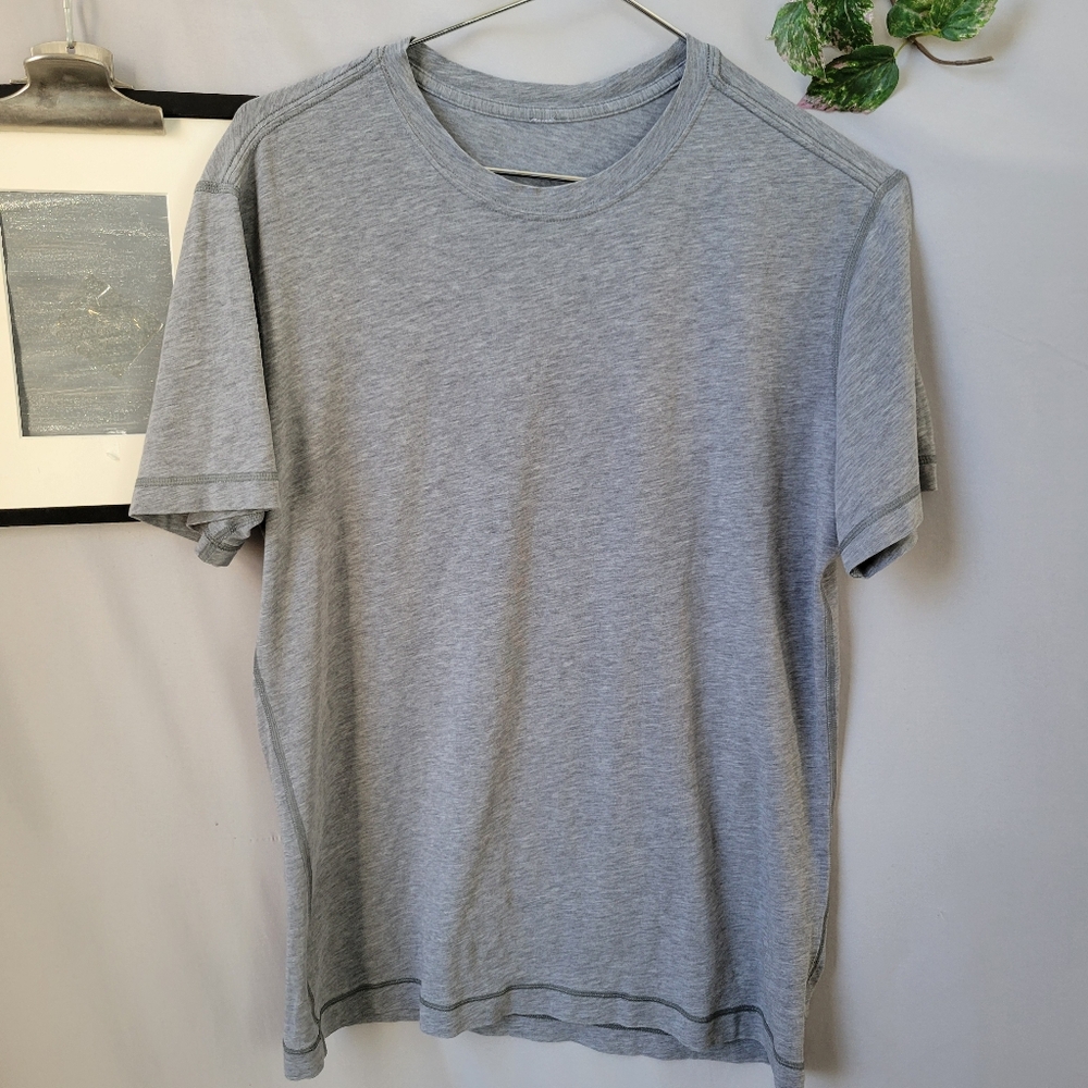 Lululemon 5 Year Basic Tee Heathered Medium Grey S - image 1
